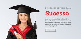 Aprendendo Para O Sucesso - Design Moderno Do Site