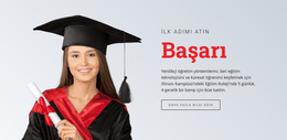 Başarı Için Öğrenmek - Web Sitesi Şablonunu Indirme