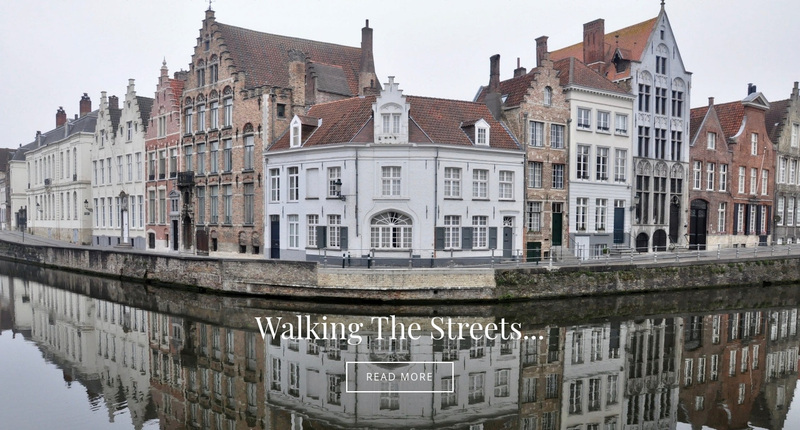  European walking tours Web Page Design