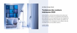 Tendances Des Couleurs Intérieures – Modèle De Site Web Gratuit