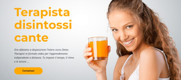 Tema WordPress Multiuso Per Terapista Dietetico Disintossicante