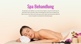 Atemberaubendes WordPress-Theme Für Spa Entspannungsbehandlung