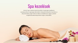 Spa Relax Kezelés Nyílt Forráskódú Sablon