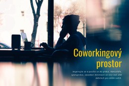 Coworkingový Prostor Jednoduchá Šablona CSS