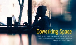 Coworking Space - Responsives Website-Design