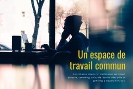 Un Espace De Travail Commun - Créateur De Sites Web Réactifs