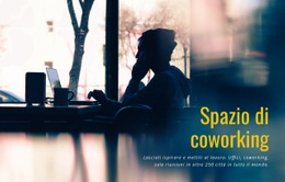 Spazio Di Coworking - Generatore Di Siti Web Reattivi