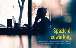 Spazio Di Coworking Modello CSS Semplice