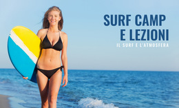 Progettista Di Prodotto Per Surf Camp E Lezioni