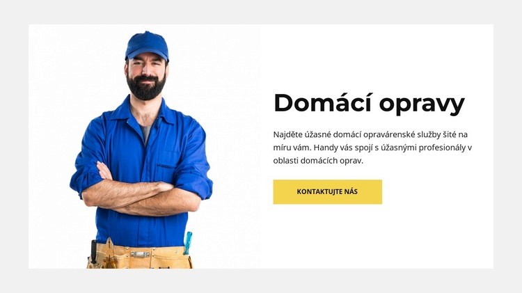 Spokojenost zaručena Šablona HTML