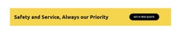 Always Our Priority CSS Template