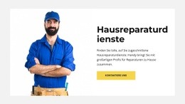 Zufriedenheit Garantiert – PSD-Website-Mockup