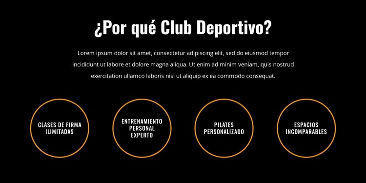 Gimnasio premium a un costo económico Plantilla HTML