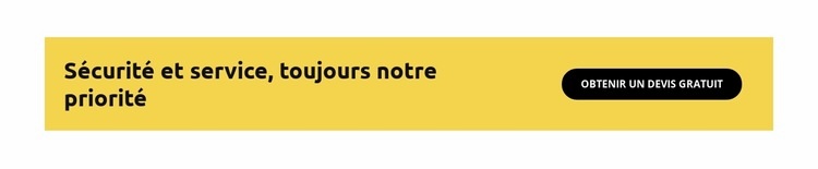 Toujours notre priorité Conception de site Web