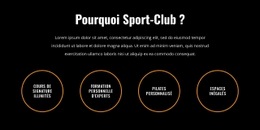 Salle De Sport Haut De Gamme À Un Prix Abordable - Maquette De Site Web PSD
