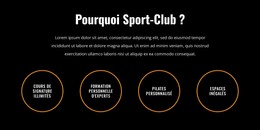 Salle De Sport Haut De Gamme À Un Prix Abordable - Modèle De Page HTML
