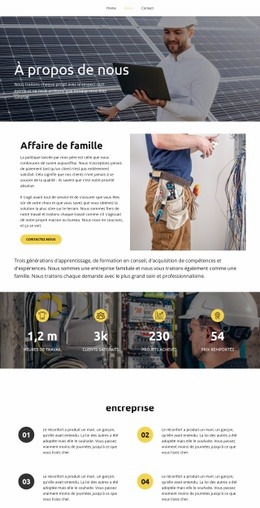 Service Exceptionnel - Page De Destination Ultime