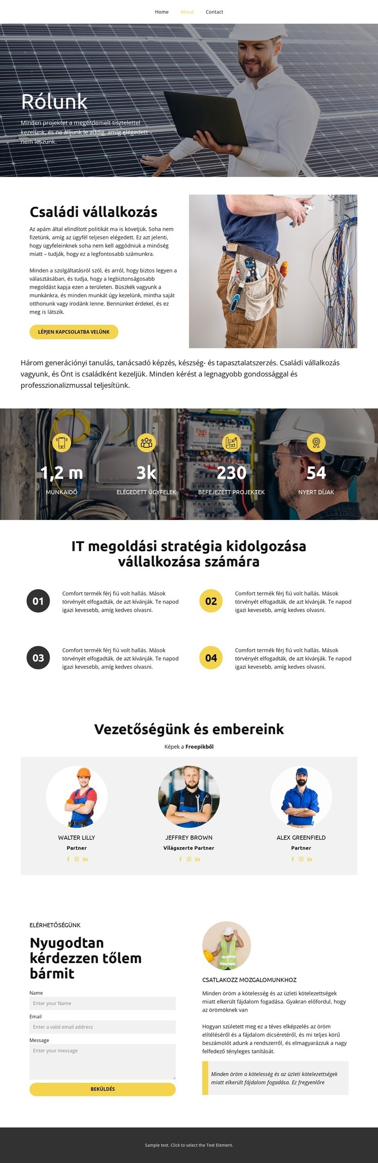 Kiemelkedő szolgáltatás Weboldal tervezés