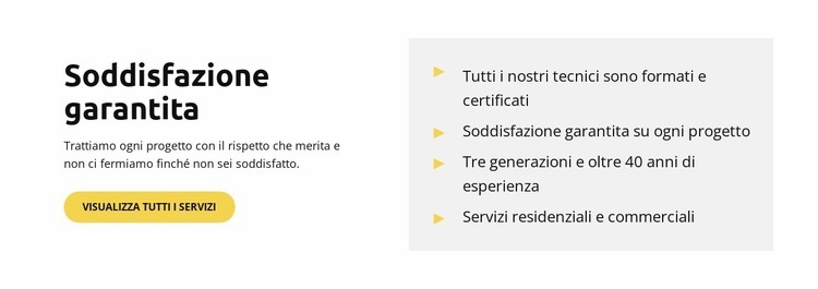 È la nostra massima priorità Progettazione di siti web