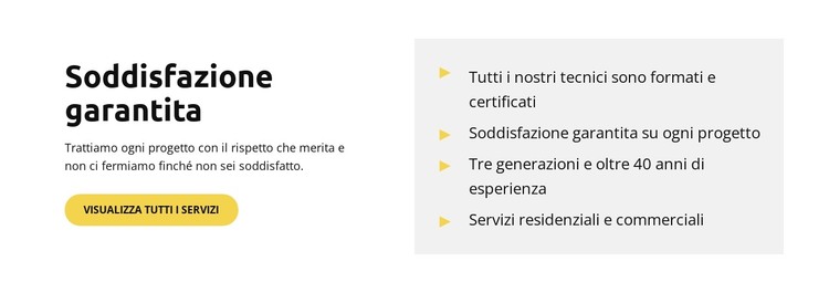 È la nostra massima priorità Modello HTML