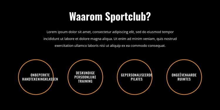 Premium fitnessruimte tegen een budgetvriendelijke prijs Sjabloon voor één pagina