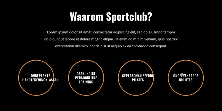 Premium fitnessruimte tegen een budgetvriendelijke prijs Website Builder-sjablonen