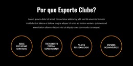 Academia Premium A Um Custo Acessível - Modelo De Site