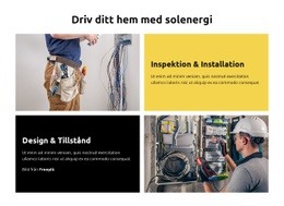 Säkerhet Och Service - Kreativ Mångsidig Webbplatsdesign