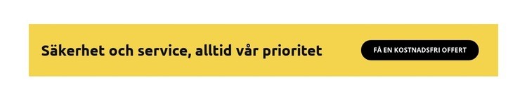 Alltid vår prioritet Hemsidedesign