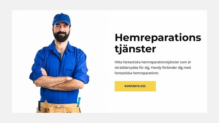 Garanterad nöjdhet HTML-mall