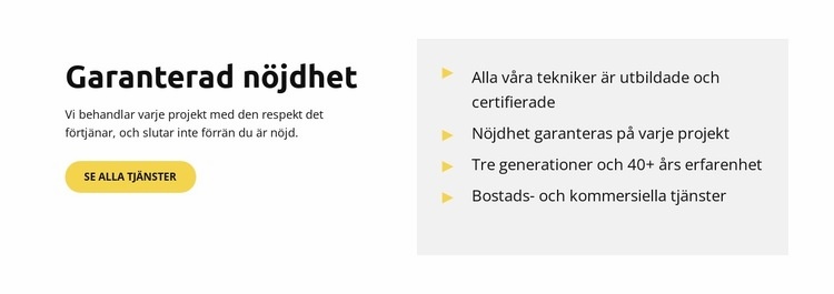 Det är vår högsta prioritet HTML-mall