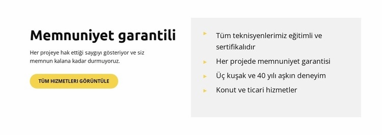 Bu bizim en büyük önceliğimiz HTML5 Şablonu