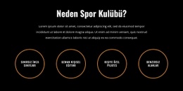 Bütçe Dostu Bir Maliyetle Birinci Sınıf Spor Salonu - Psd Web Sitesi Modeli