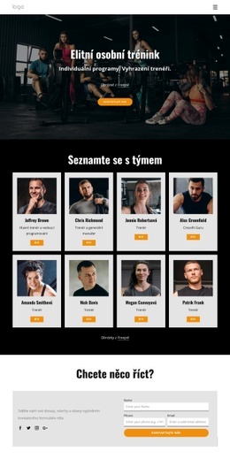 Neomezené Fitness, Jóga, Wellness – Kód Šablony HTML