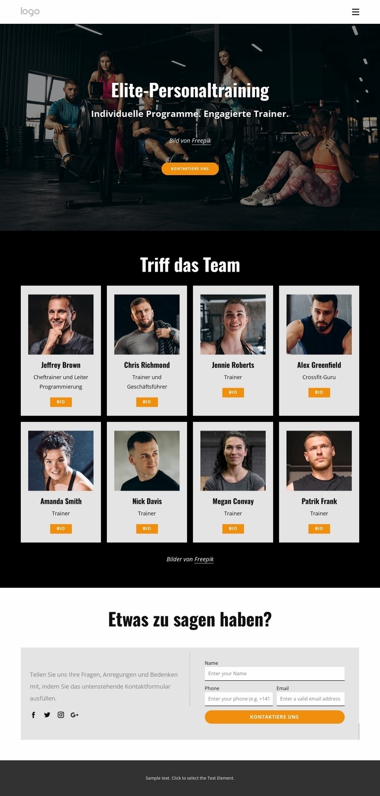 Grenzenlose Fitness, Yoga, Wellness HTML5-Vorlage