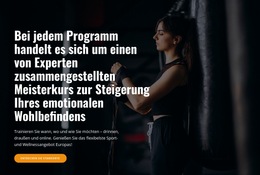 Programme Und Meisterkurse – Fertiges Website-Design