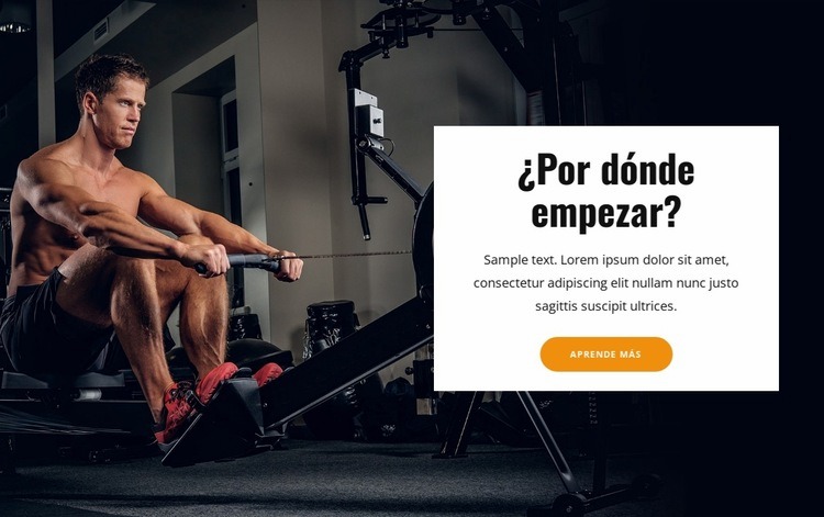 Reserva y disfruta de nuestros entrenamientos Plantillas de creación de sitios web