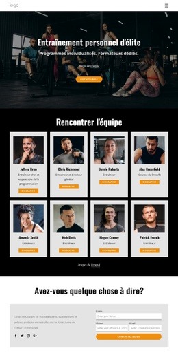 Fitness, Yoga, Bien-Être Illimités - Page De Destination Ultime