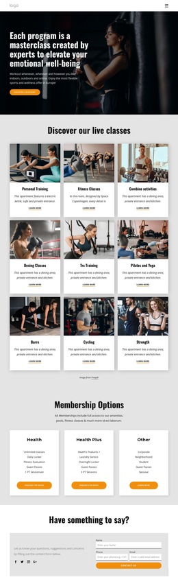 A Results-Driven Trainings Html5 Responsive Template