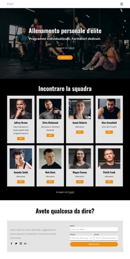 Fitness, Yoga, Benessere Illimitati - Prototipo Del Sito Web