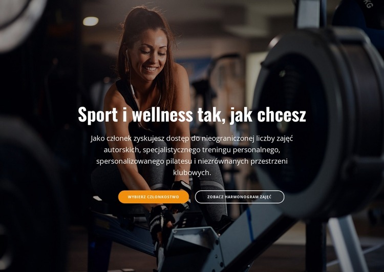 Zapraszamy do centrum sportu i odnowy biologicznej Szablon Joomla