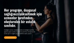 Programlar Ve Ustalık Sınıfları Için Ürün Açılış Sayfası