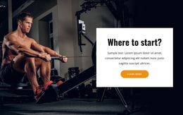Book And Enjoy A Our Workouts Website Editor Free