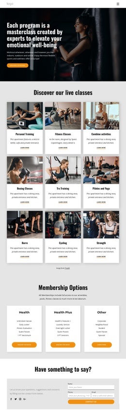 A Results-Driven Trainings Wix Template Alternative
