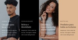 Cachos E Ondas Estão Muito Na Moda - Construtor De Sites Fáceis