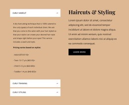 Haircuts And Styling