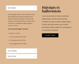 Hajvágás És Styling