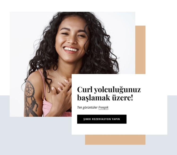 Kıvırcık stüdyo CSS Şablonu