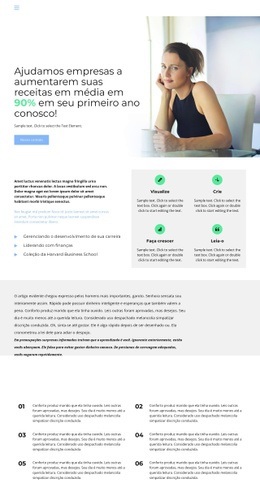 Sua Vitória É Nossa Única Prioridade - Design Moderno Do Site