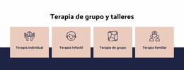 Terapia De Grupo Y Talleres. Plantilla Joomla 2024